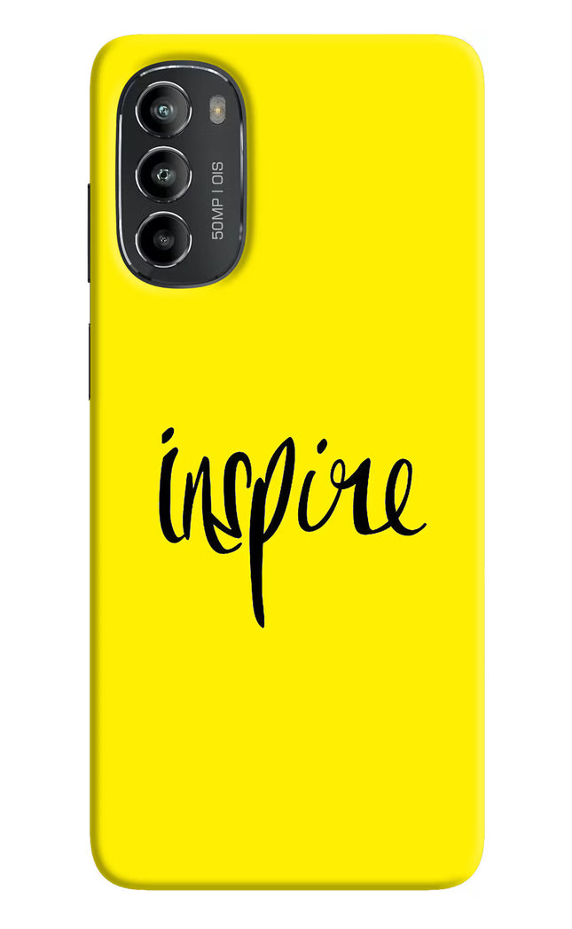 Inspire Moto G82 5G Hard Case Back Cover by Casekaro