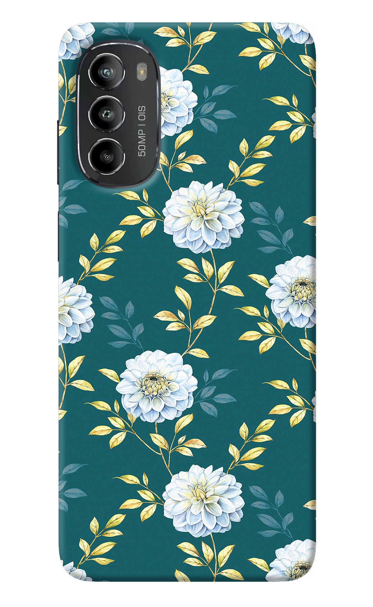 Flowers Moto G82 5G Back Cover