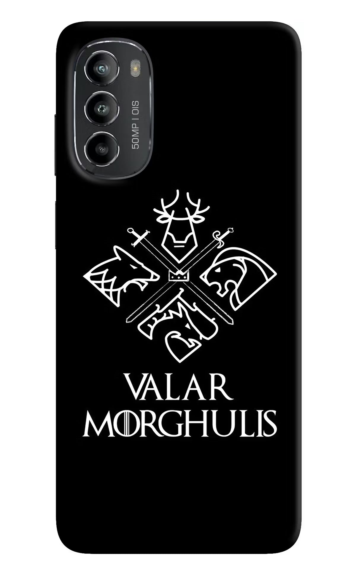 Valar Morghulis | Game Of Thrones Moto G82 5G Hard Case Back Cover by Casekaro