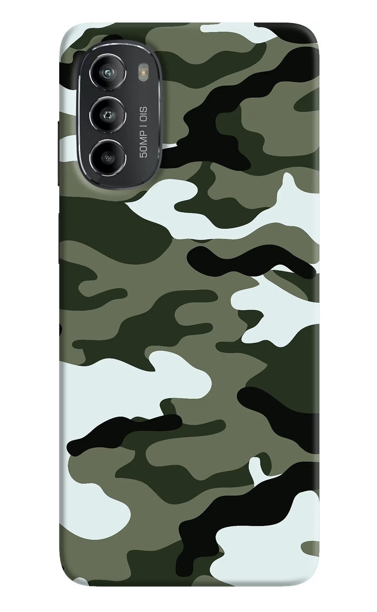 Camouflage Moto G82 5G Hard Case Back Cover by Casekaro