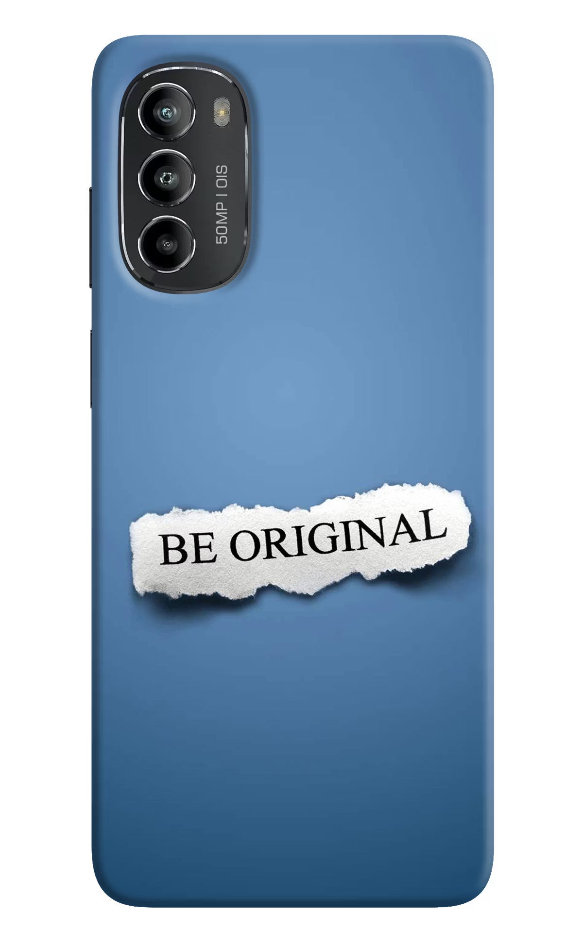Be Original Moto G82 5G Hard Case Back Cover by Casekaro