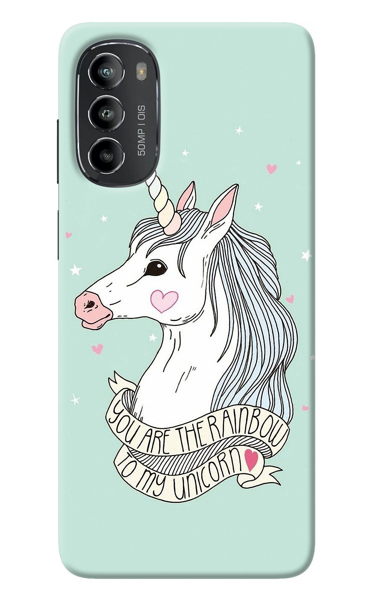 Unicorn Wallpaper Moto G82 5G Back Cover