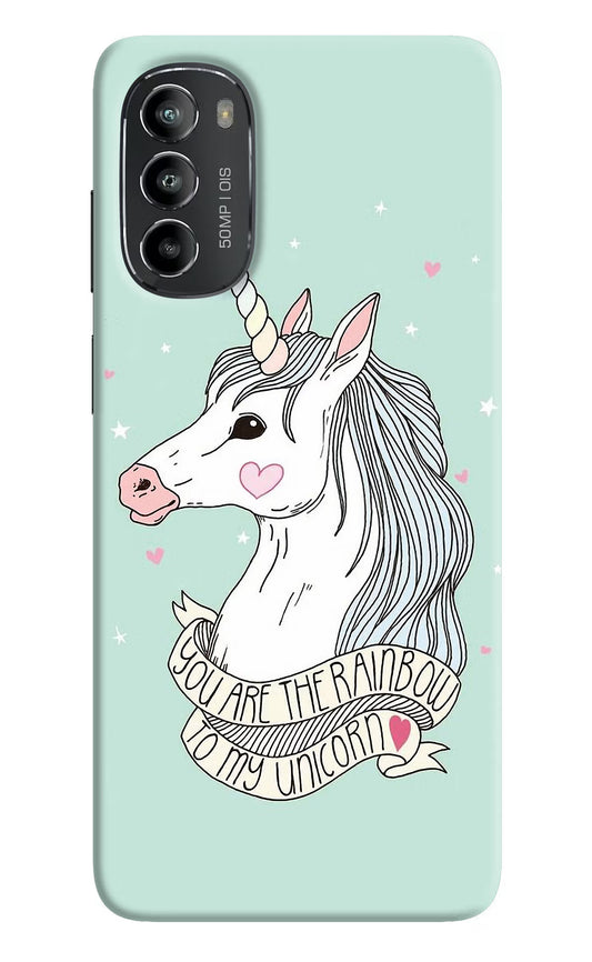 Unicorn Wallpaper Moto G82 5G Hard Case Back Cover by Casekaro