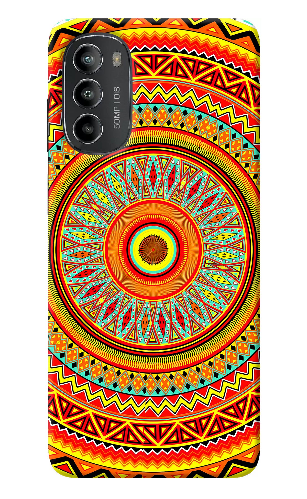 Mandala Pattern Moto G82 5G Back Cover