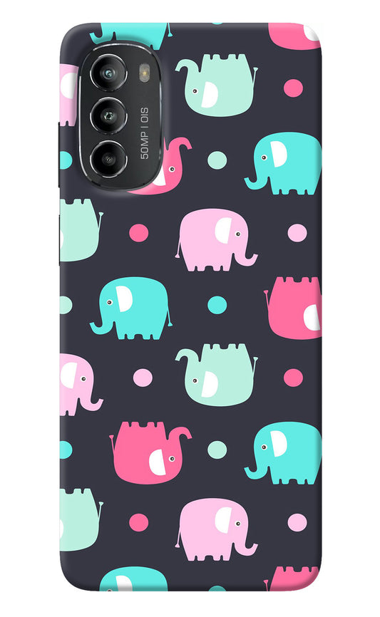 Elephants Moto G82 5G Back Cover