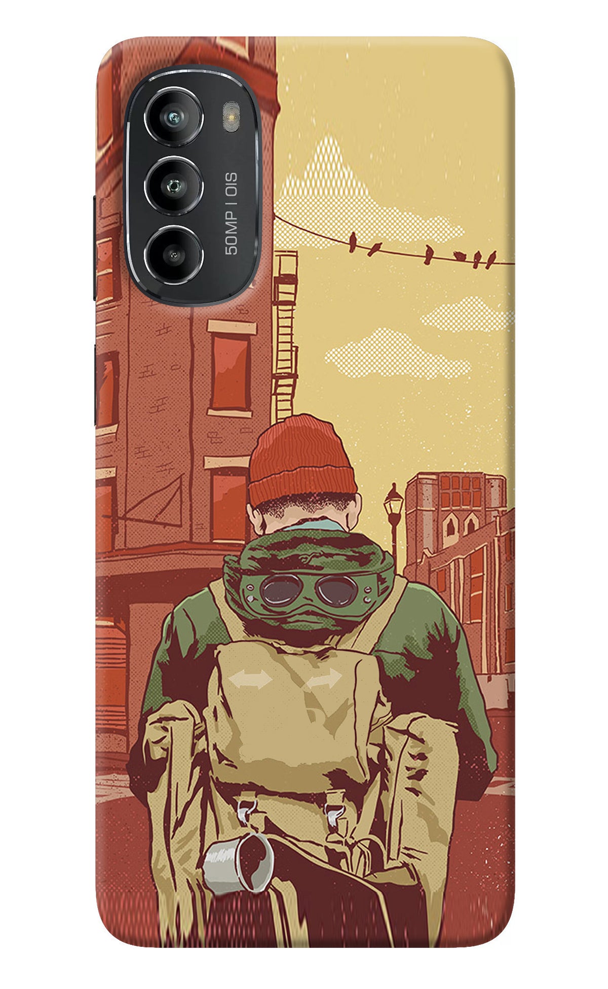 Adventurous Moto G82 5G Back Cover