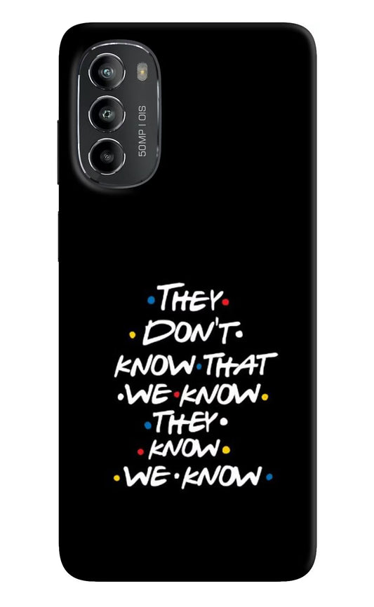 FRIENDS Dialogue Moto G82 5G Hard Case Back Cover by Casekaro
