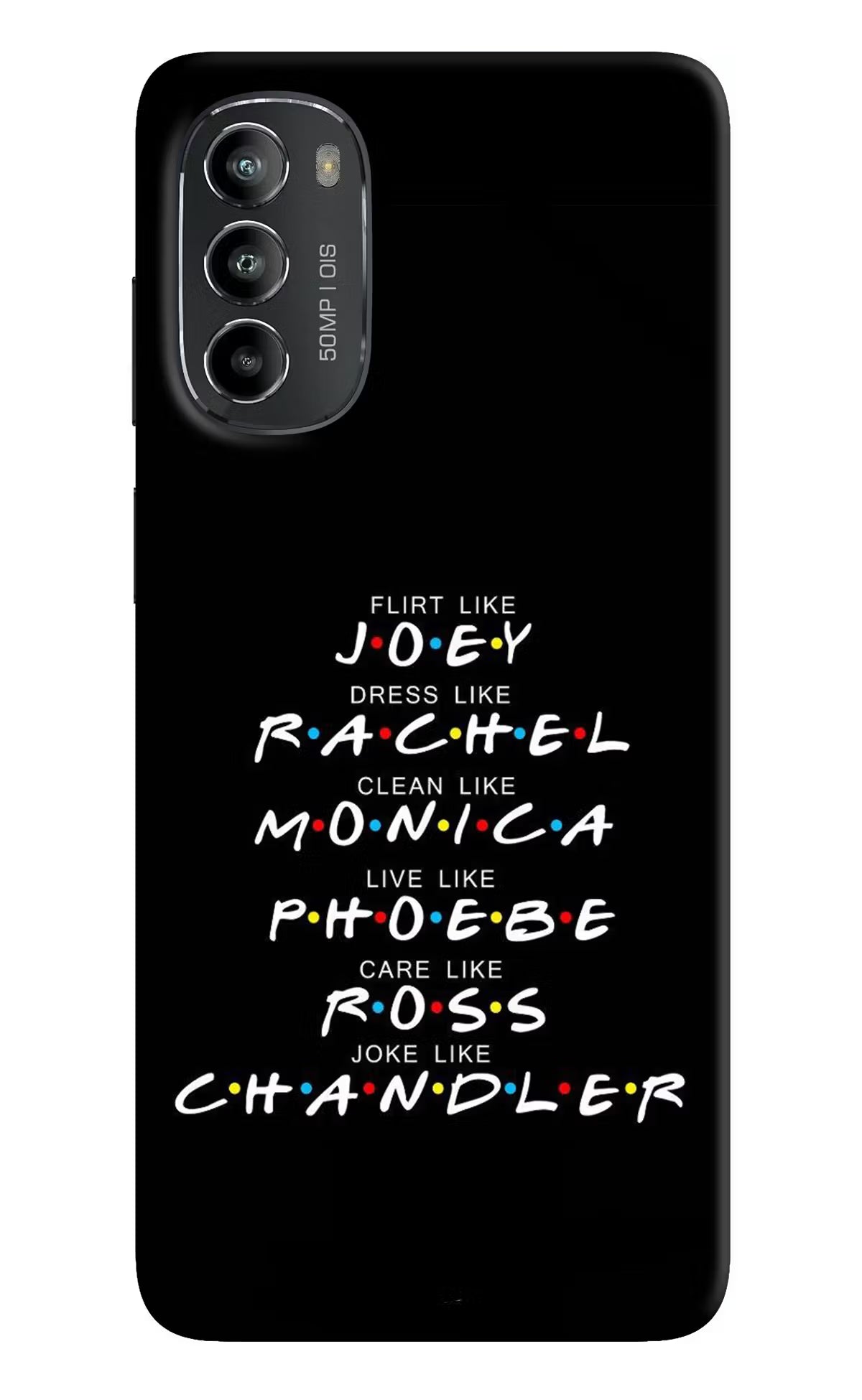 FRIENDS Character Moto G82 5G Hard Case Back Cover by Casekaro