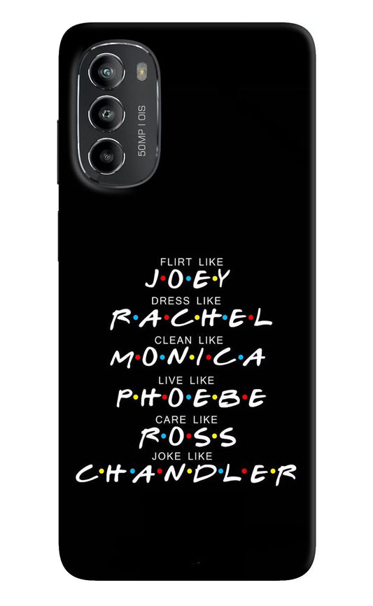 FRIENDS Character Moto G82 5G Hard Case Back Cover by Casekaro