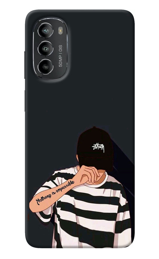 Aesthetic Boy Moto G82 5G Back Cover