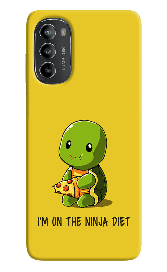 I'm on Ninja Diet Moto G82 5G Hard Case Back Cover by Casekaro