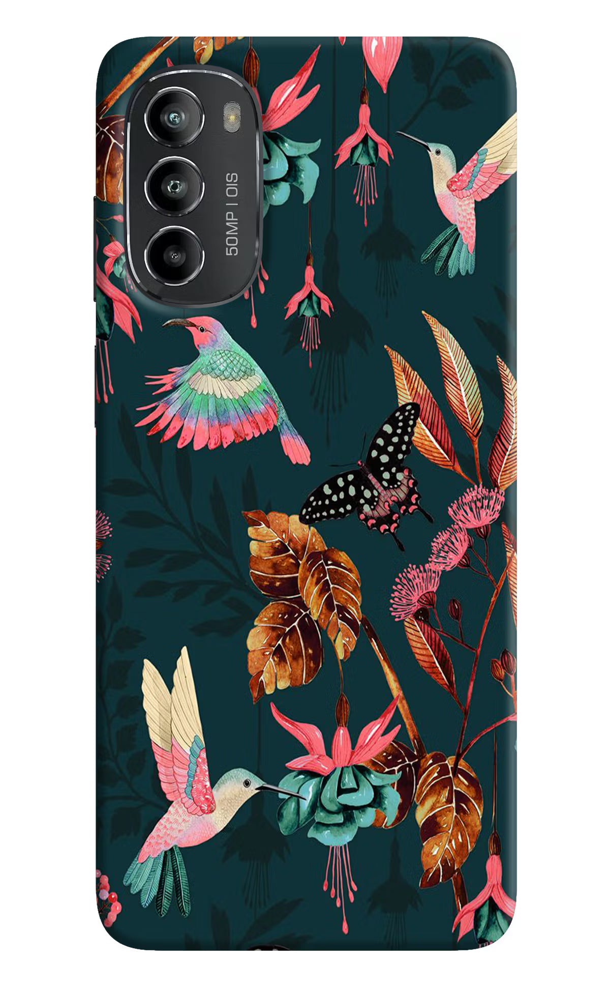 Birds Moto G82 5G Hard Case Back Cover by Casekaro