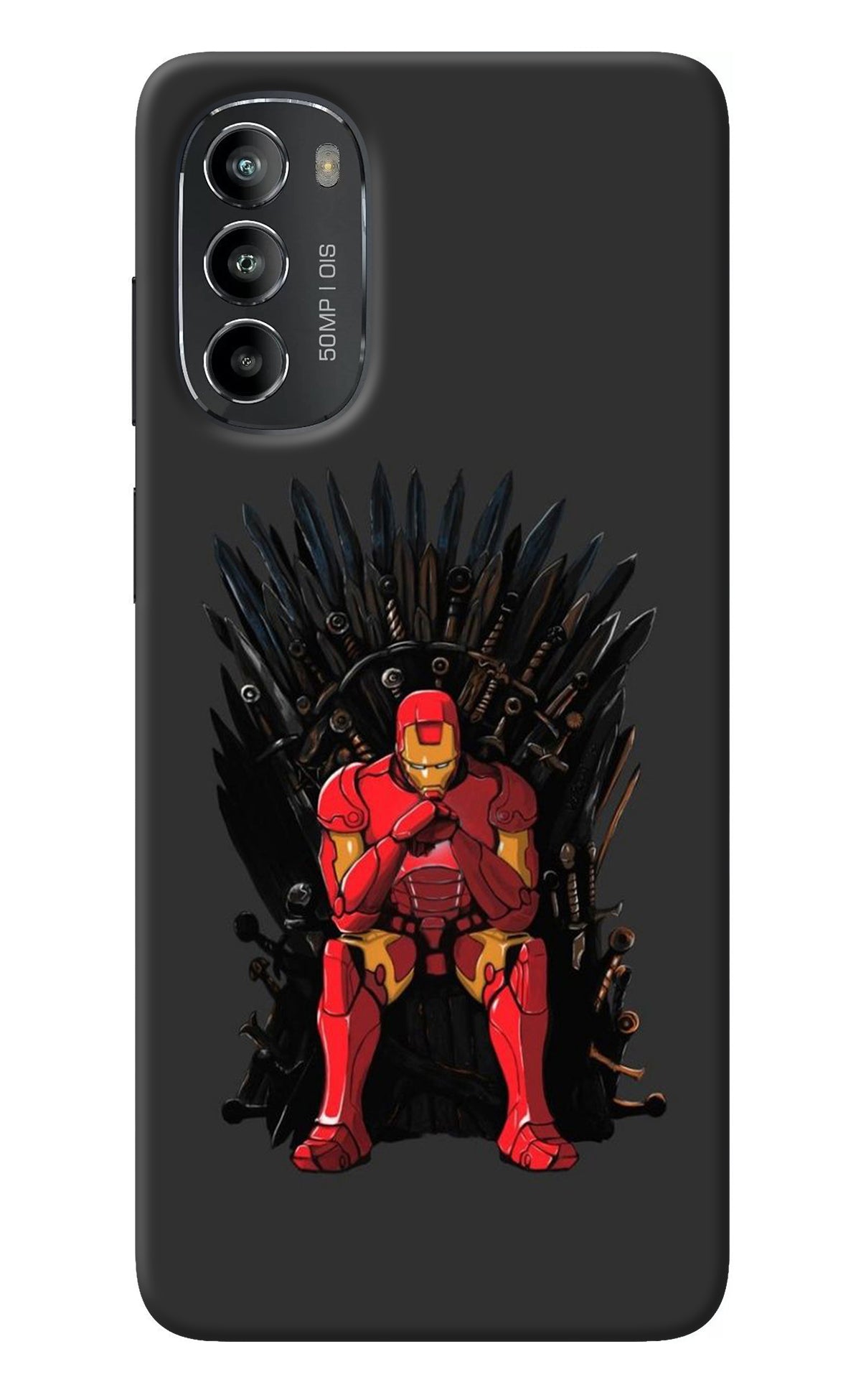 Ironman Throne Moto G82 5G Back Cover