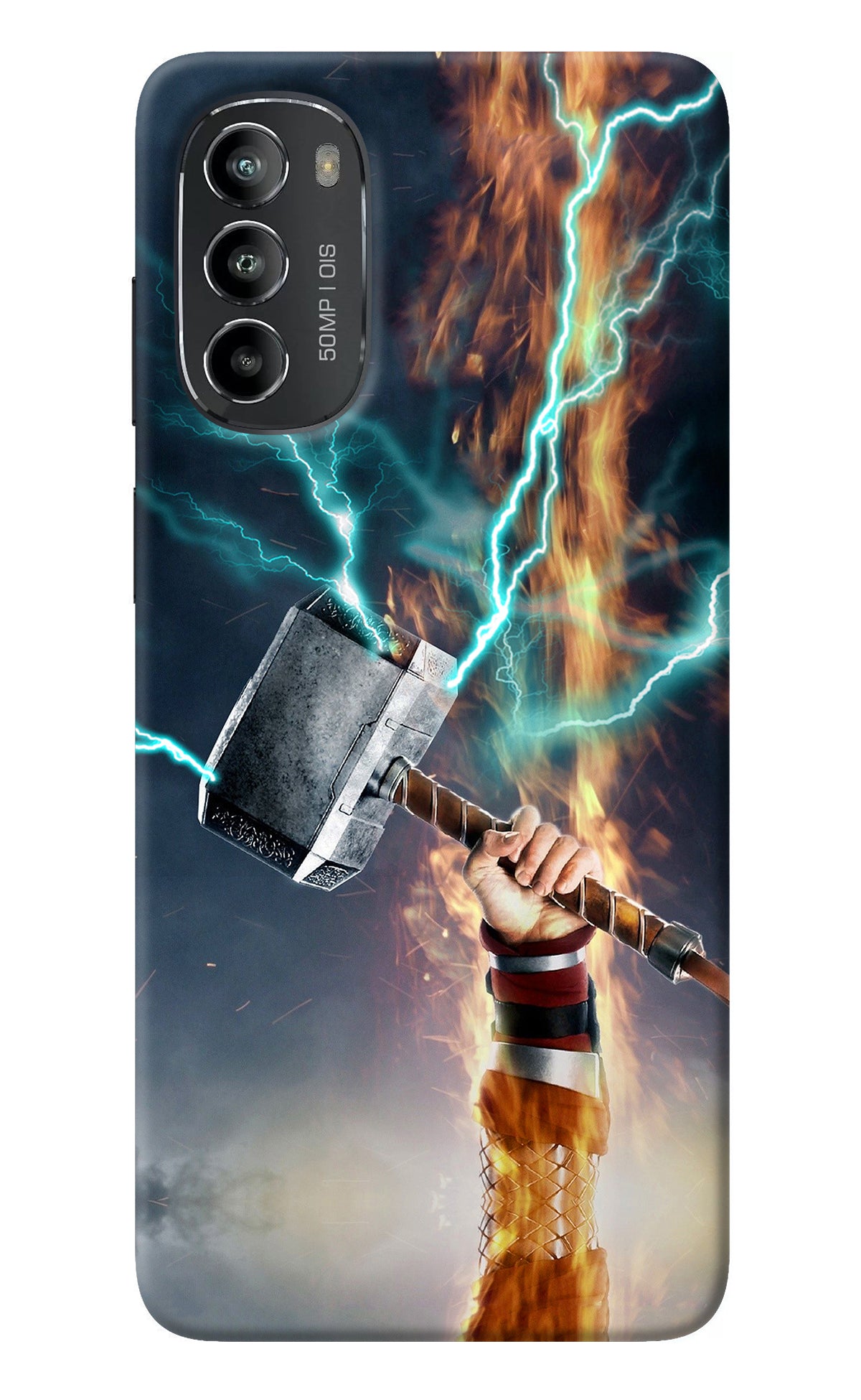 Thor Hammer Mjolnir Moto G82 5G Back Cover