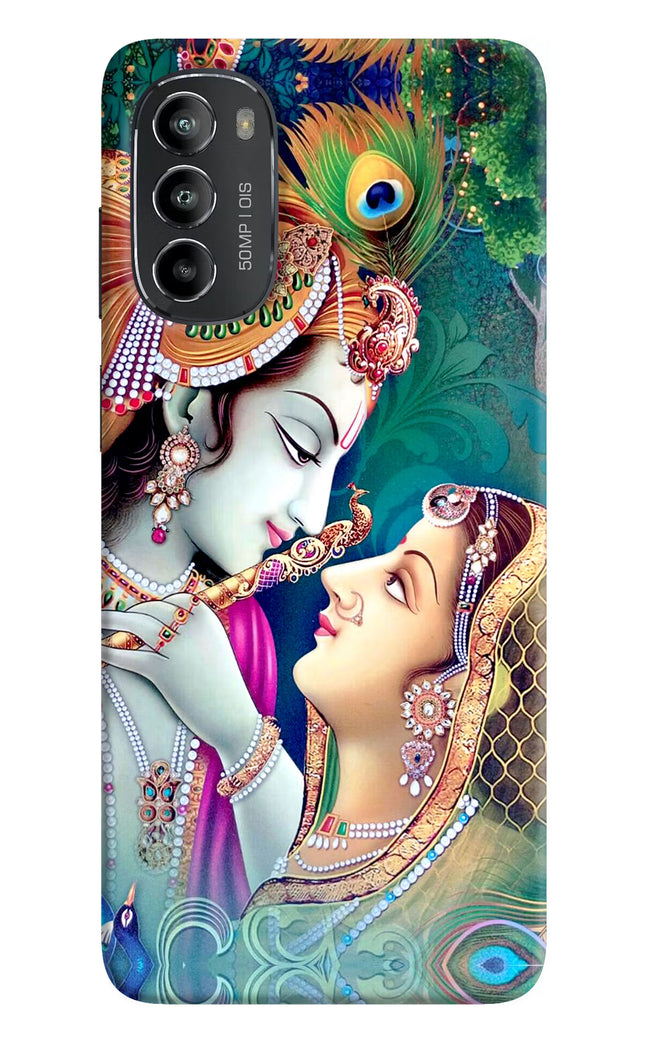 Lord Radha Krishna Moto G82 5G Hard Case Back Cover by Casekaro