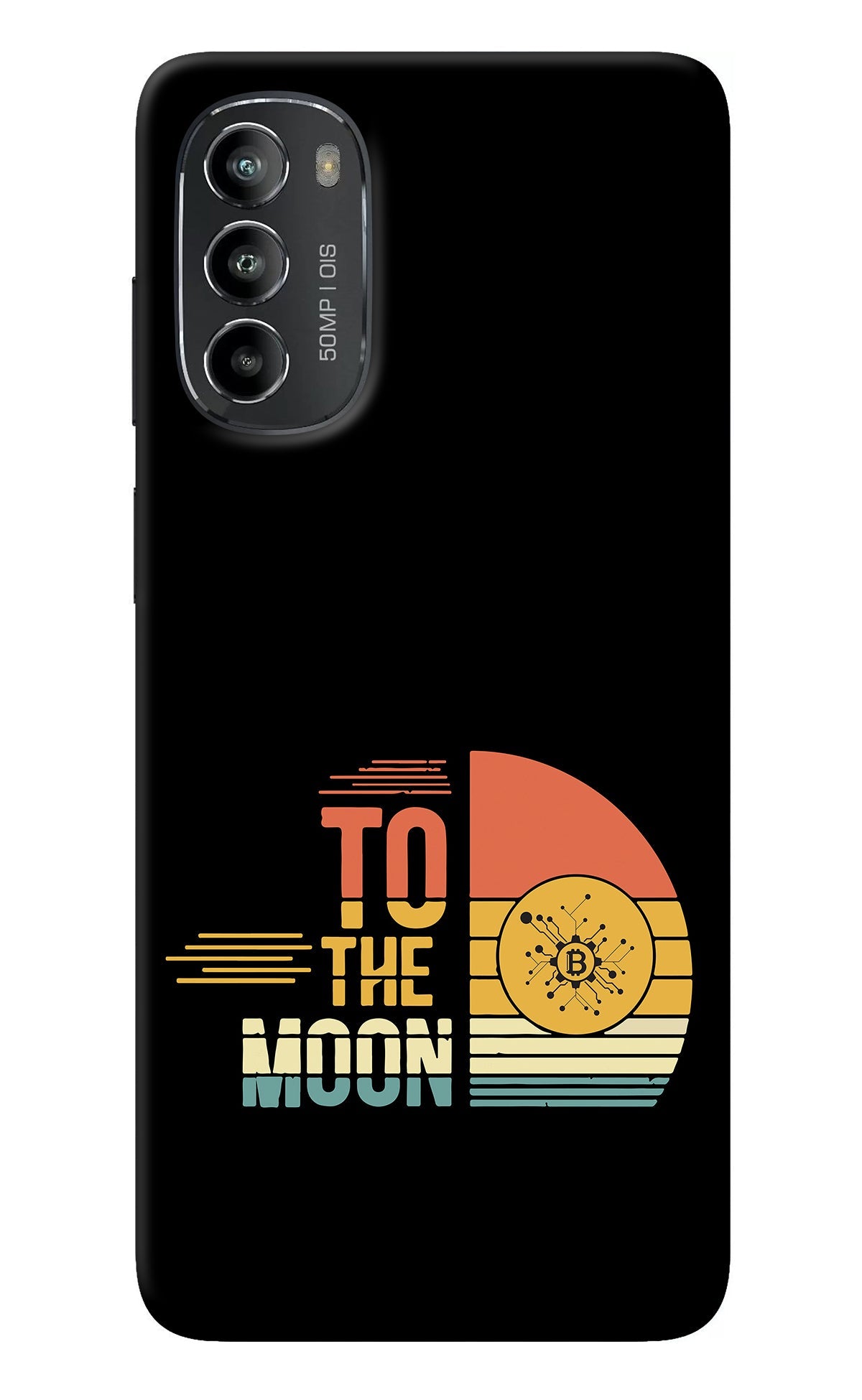 To the Moon Moto G82 5G Back Cover