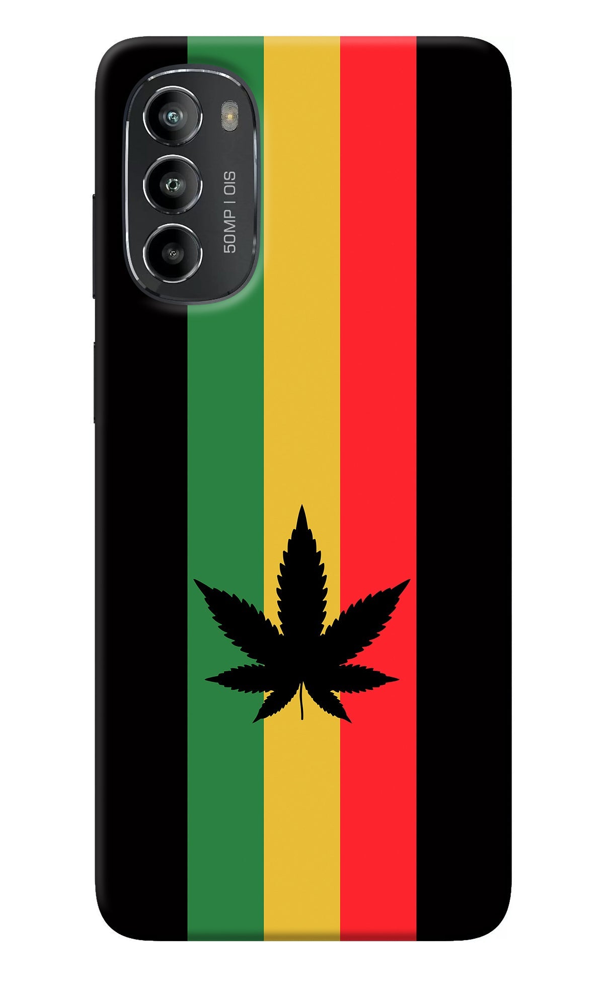 Weed Flag Moto G82 5G Back Cover