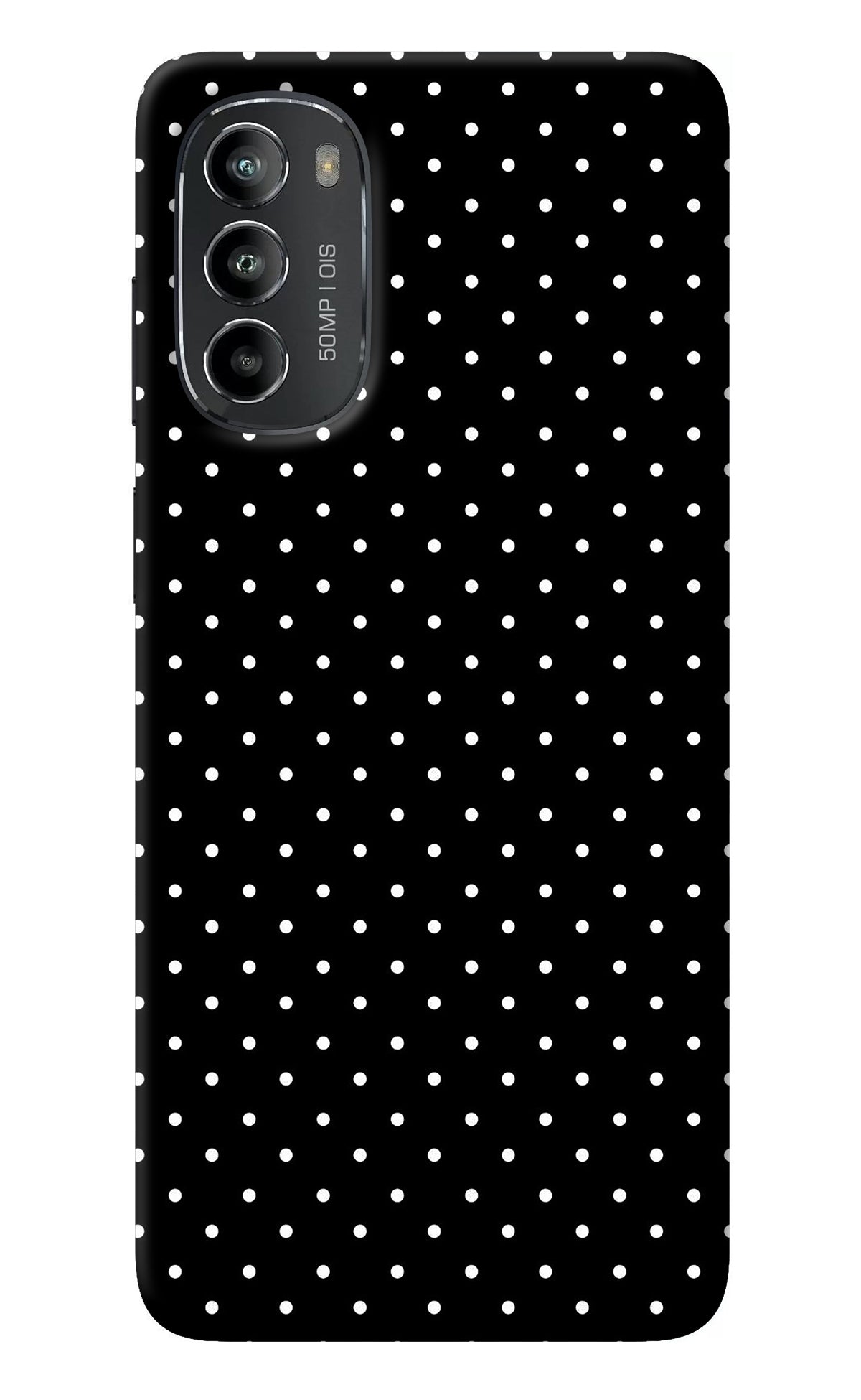 White Dots Moto G82 5G Back Cover