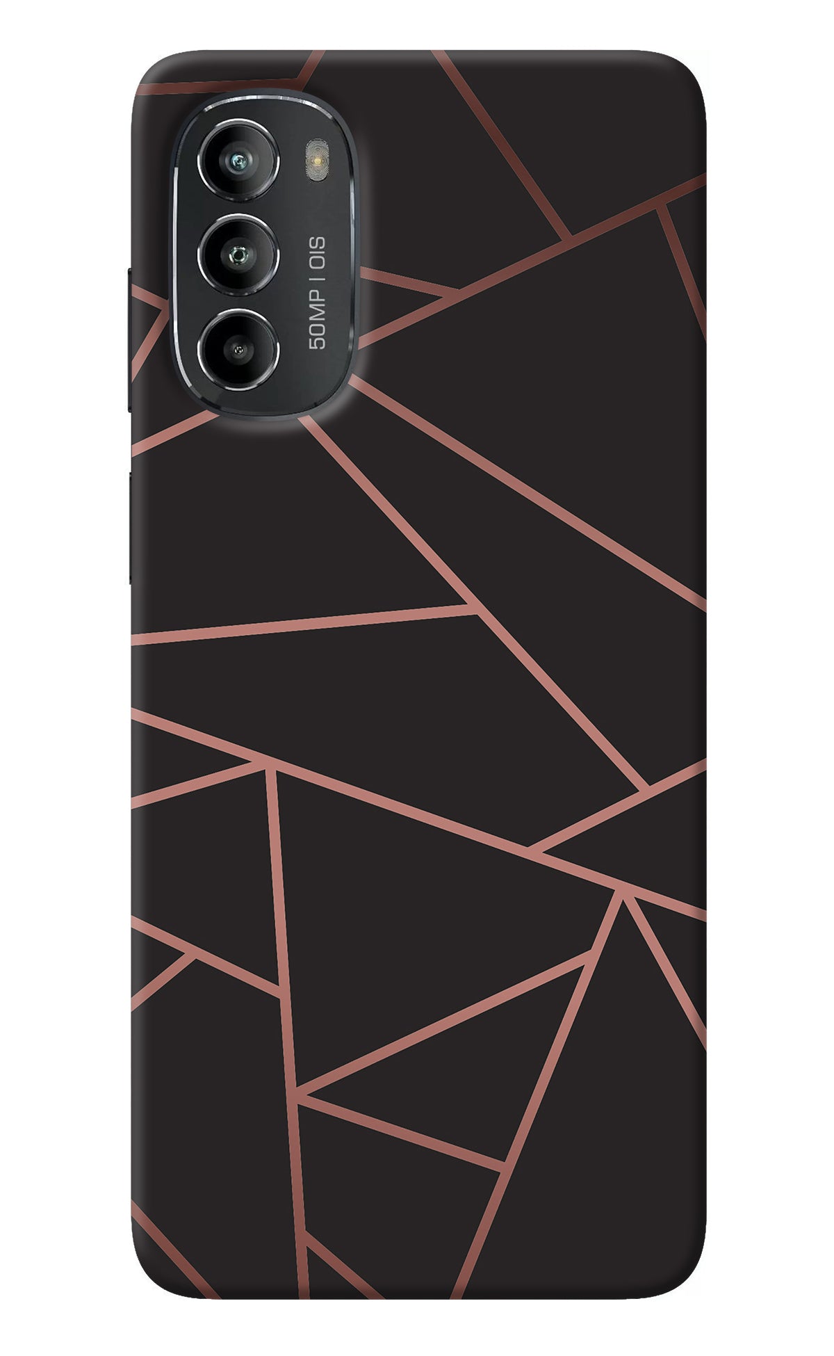 Geometric Pattern Moto G82 5G Back Cover