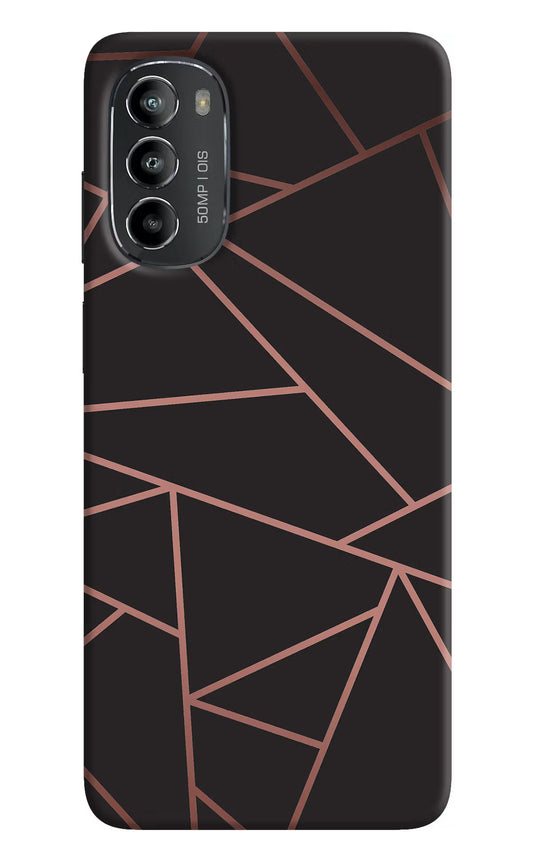 Geometric Pattern Moto G82 5G Hard Case Back Cover by Casekaro