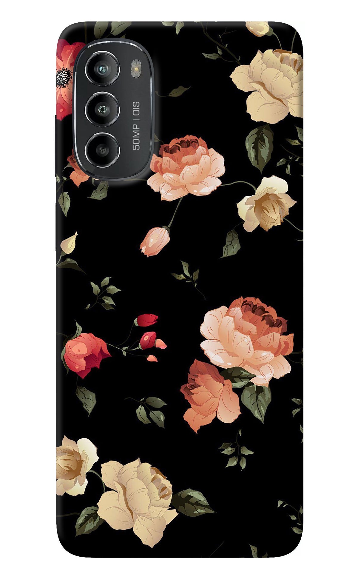 Flowers Moto G82 5G Back Cover