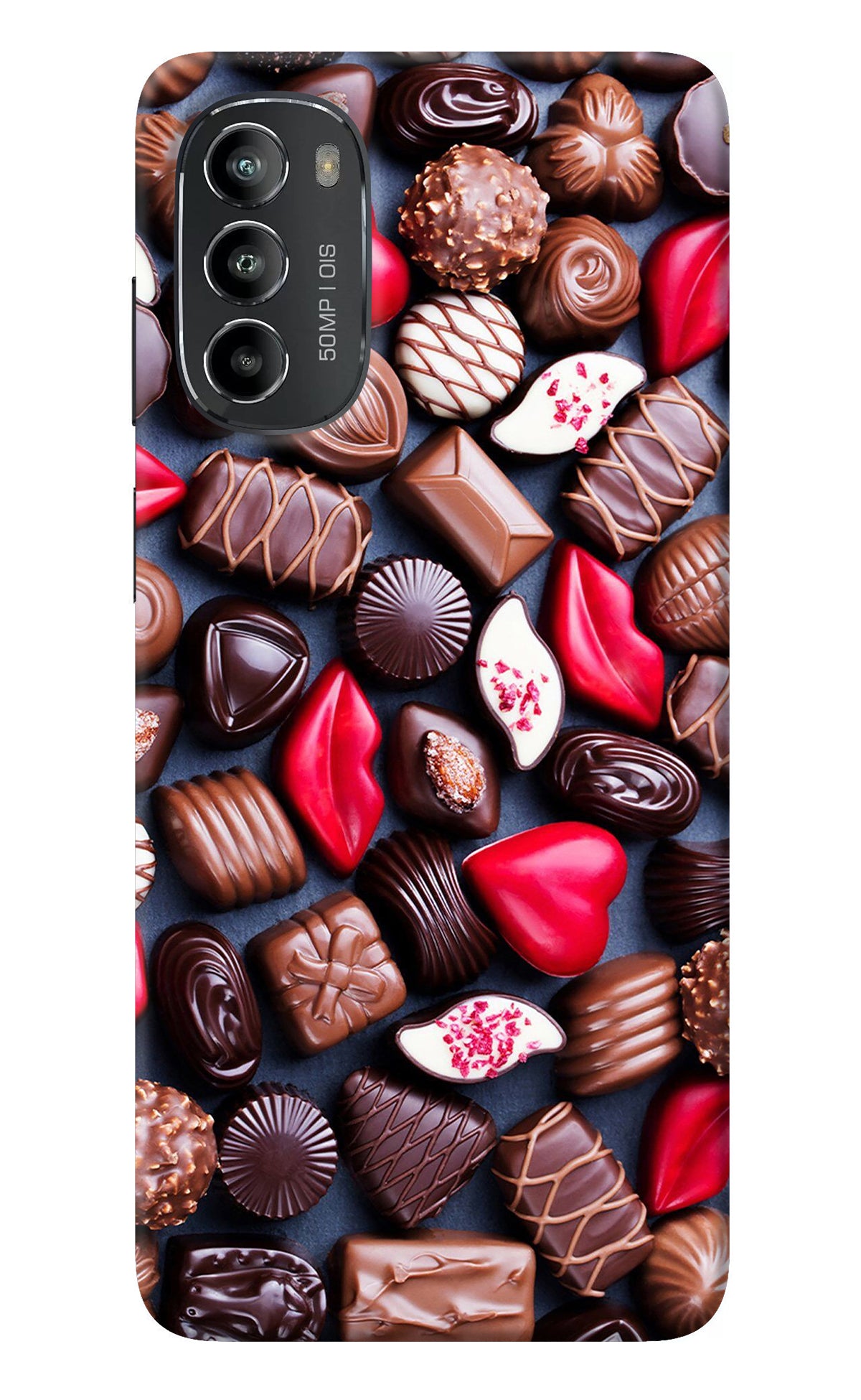 Chocolates Moto G82 5G Back Cover