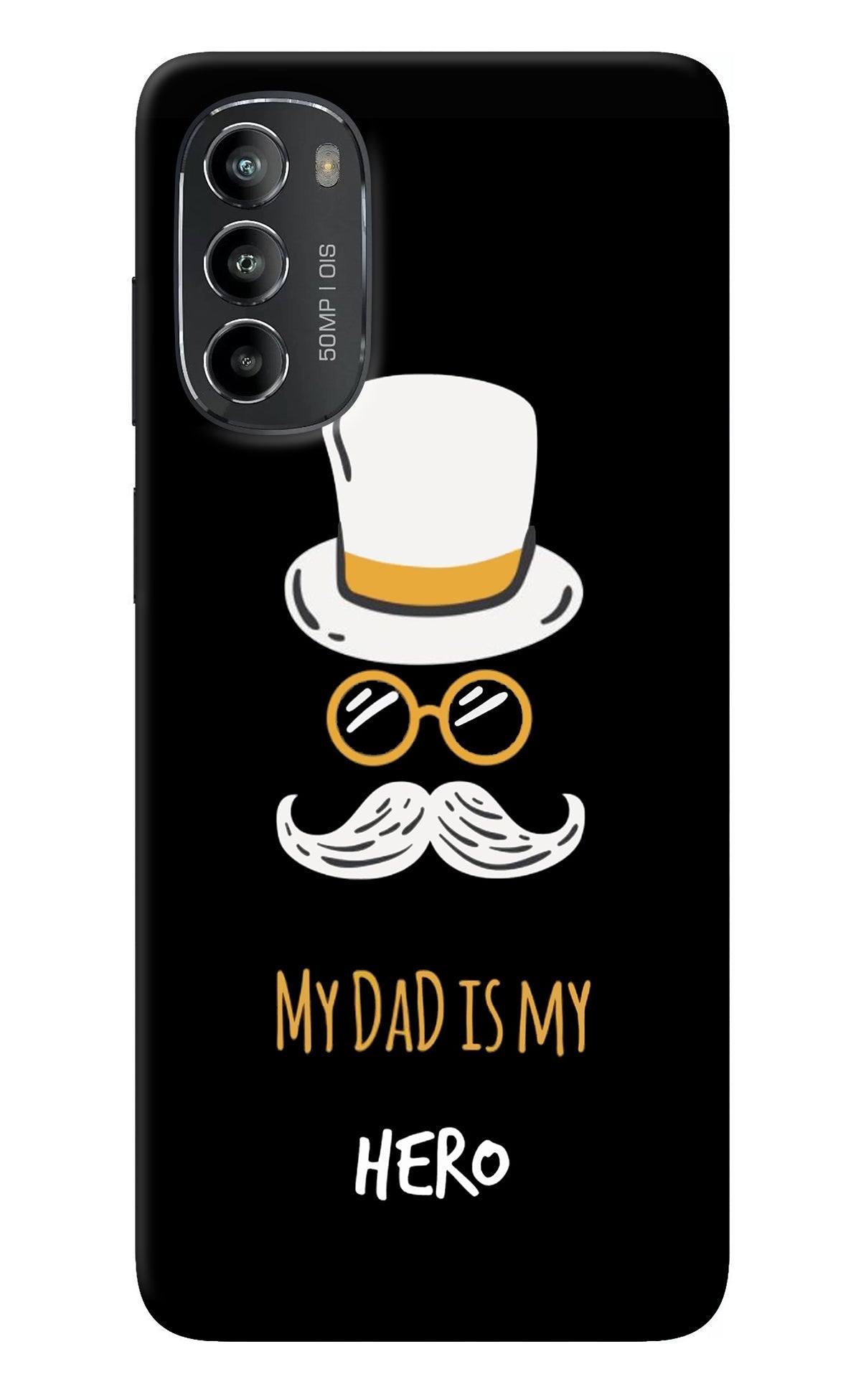 My Dad Is My Hero Moto G82 5G Back Cover