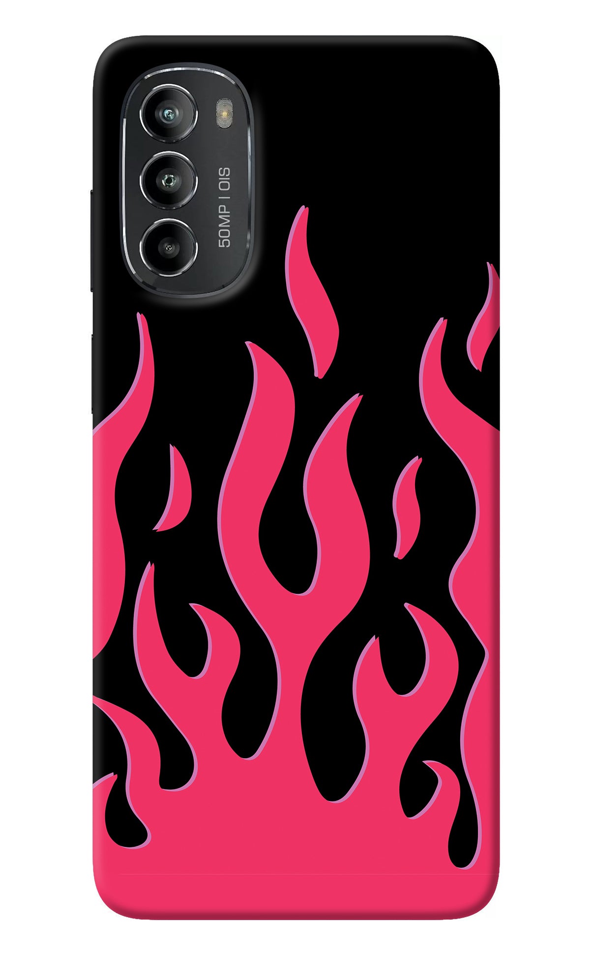 Fire Flames Moto G82 5G Back Cover