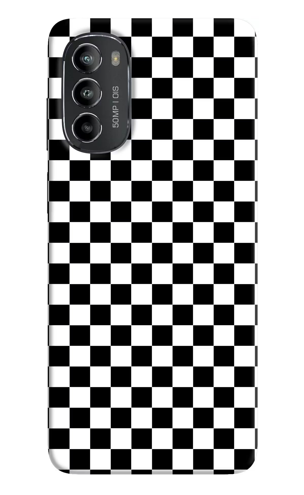 Chess Board Moto G82 5G Hard Case Back Cover by Casekaro
