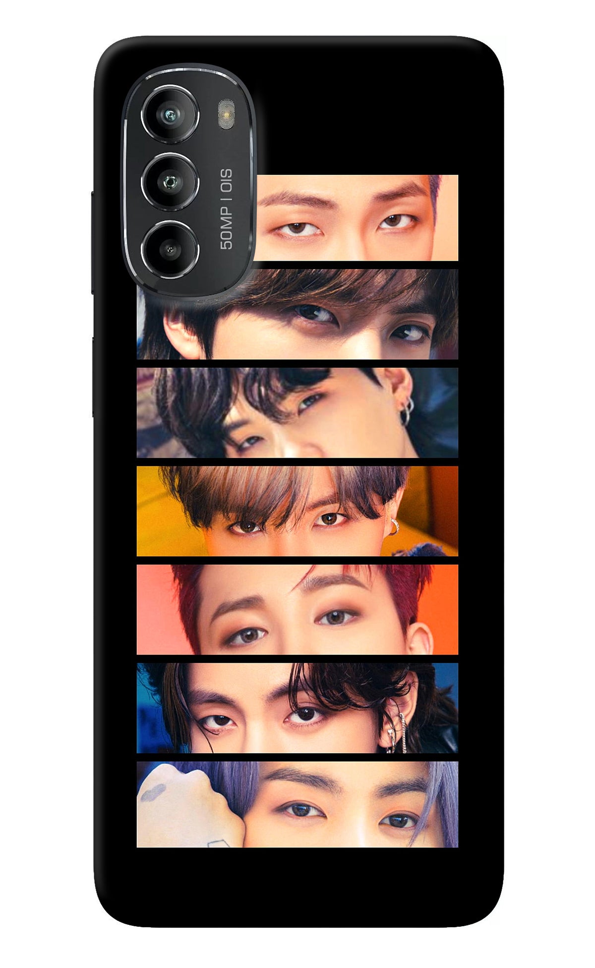 BTS Eyes Moto G82 5G Back Cover