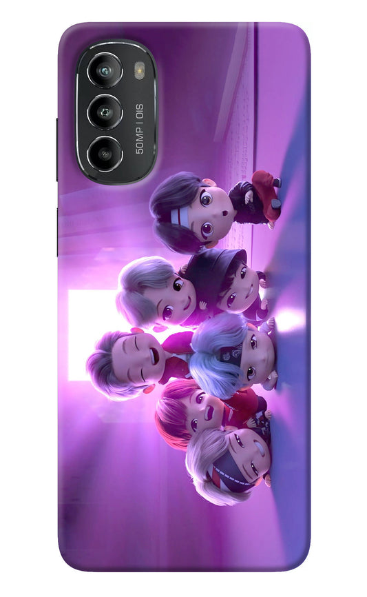 BTS Chibi Moto G82 5G Back Cover