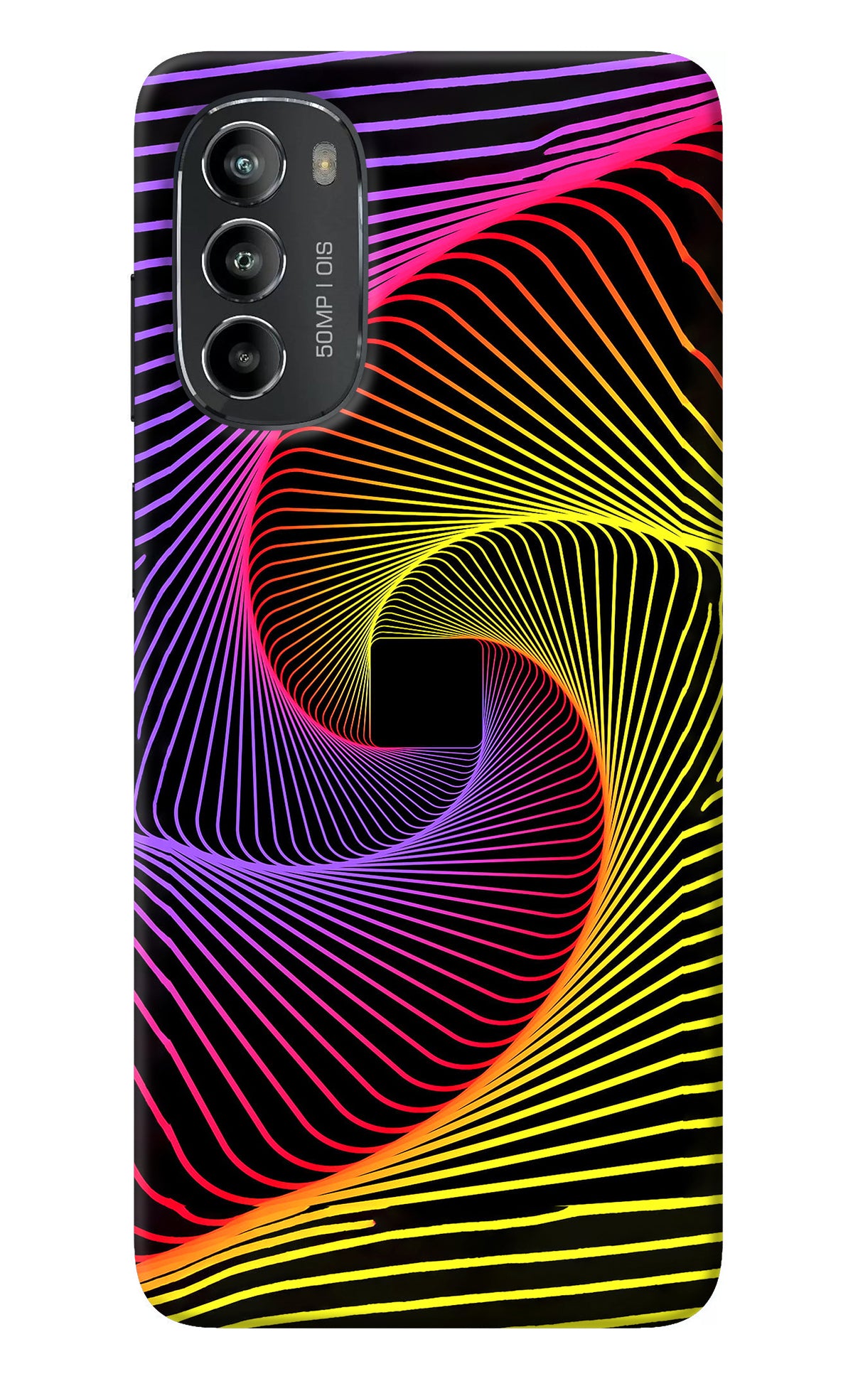 Colorful Strings Moto G82 5G Back Cover