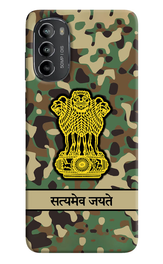 Satyamev Jayate Army Moto G82 5G Hard Case Back Cover by Casekaro