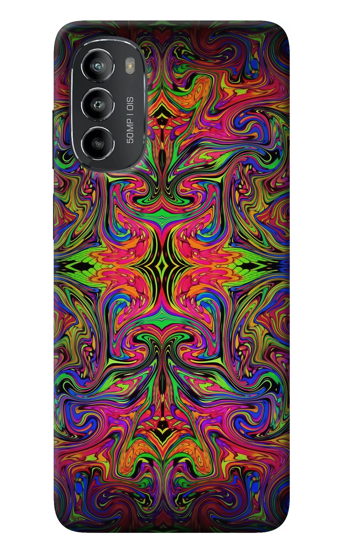 Psychedelic Art Moto G82 5G Back Cover