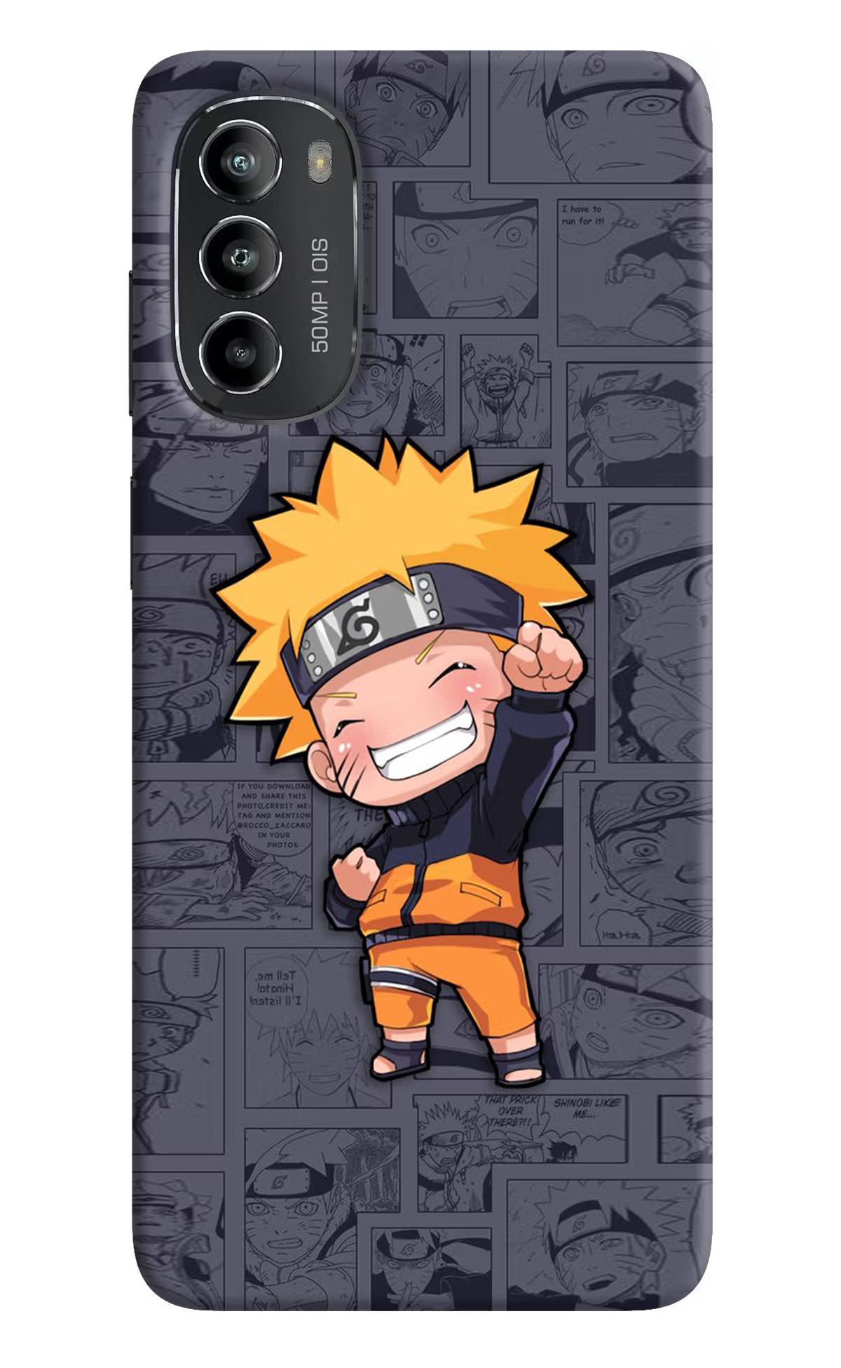 Chota Naruto Moto G82 5G Hard Case Back Cover by Casekaro