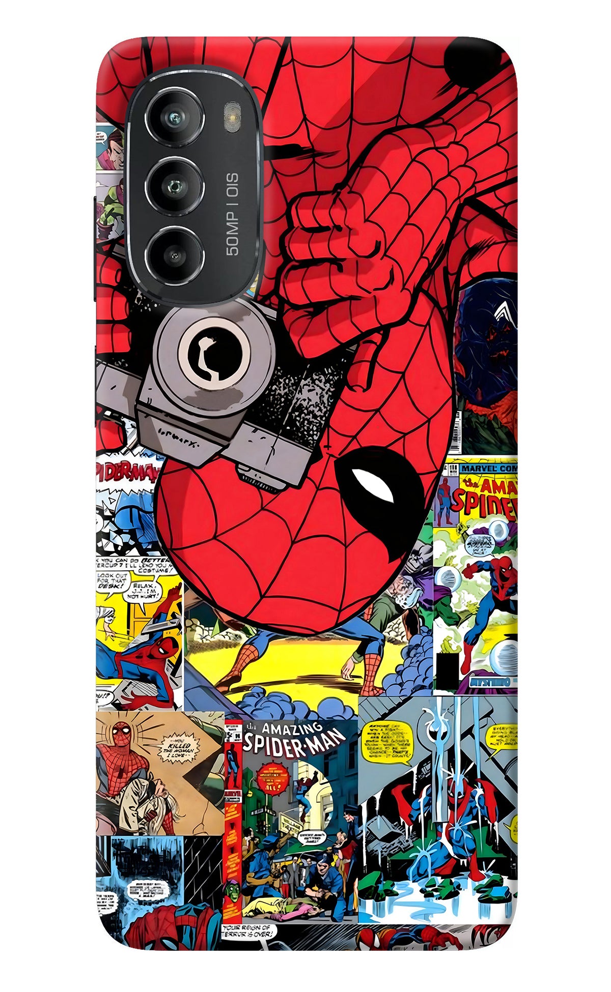 Spider Man Moto G82 5G Back Cover