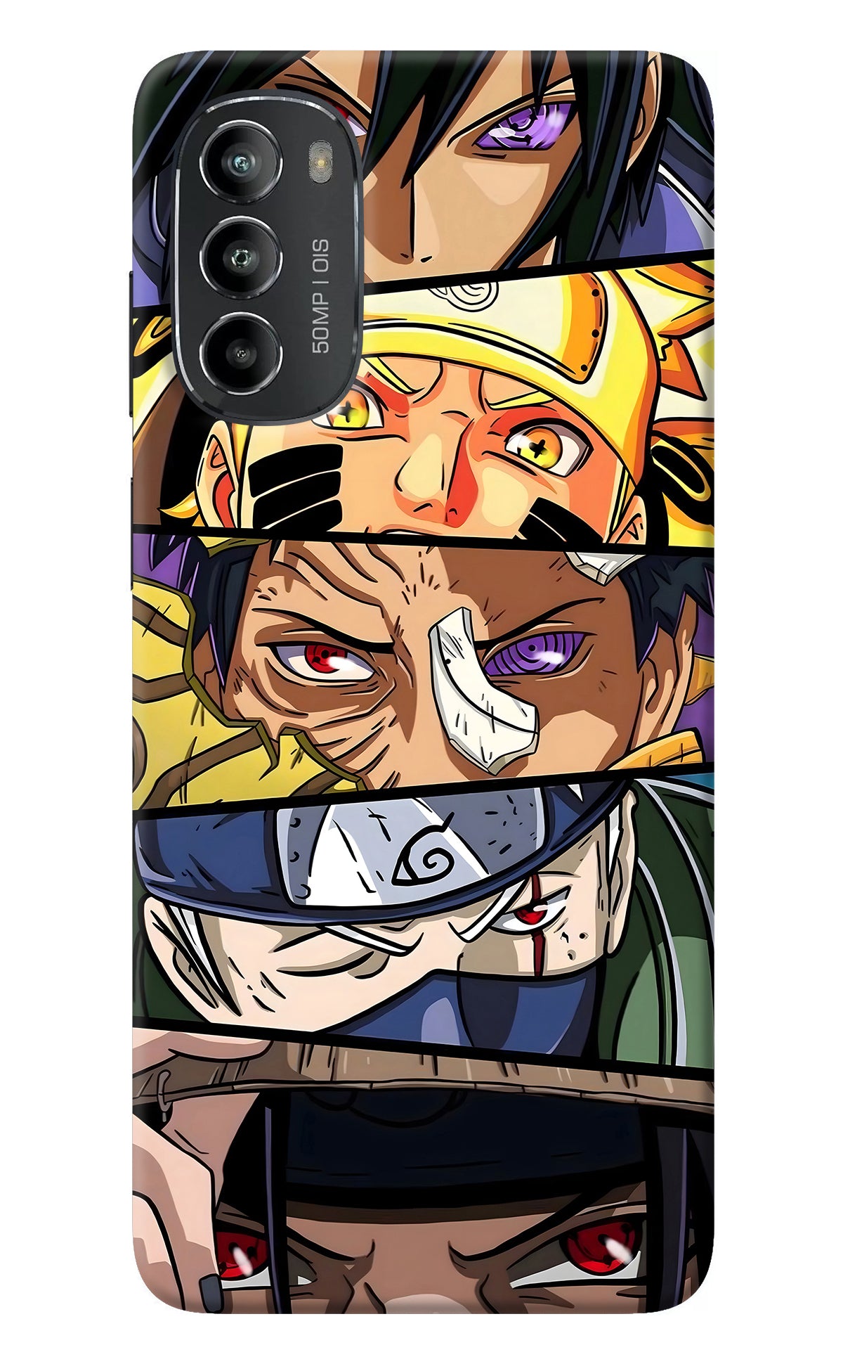 Naruto Character Moto G82 5G Back Cover