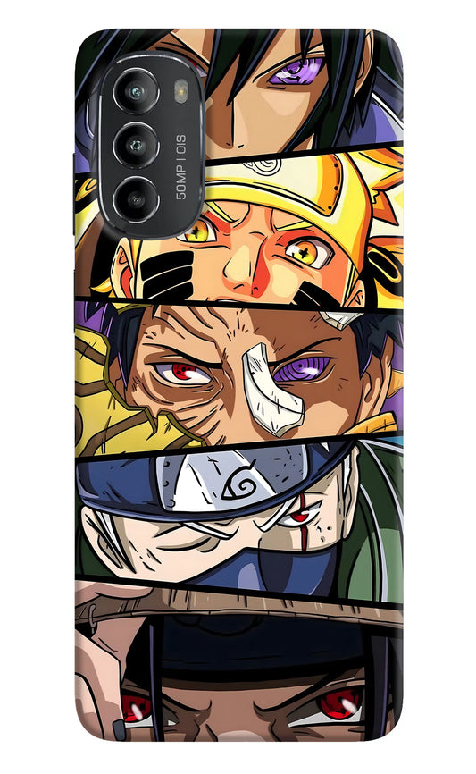 Naruto Character Moto G82 5G Hard Case Back Cover by Casekaro