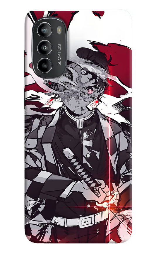 Demon Slayer Moto G82 5G Hard Case Back Cover by Casekaro