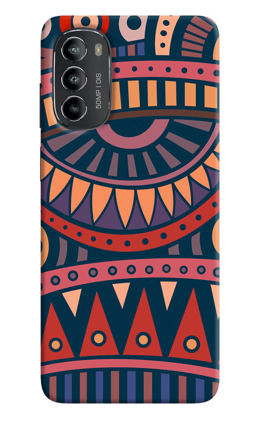 African Culture Design Moto G82 5G Hard Case Back Cover by Casekaro