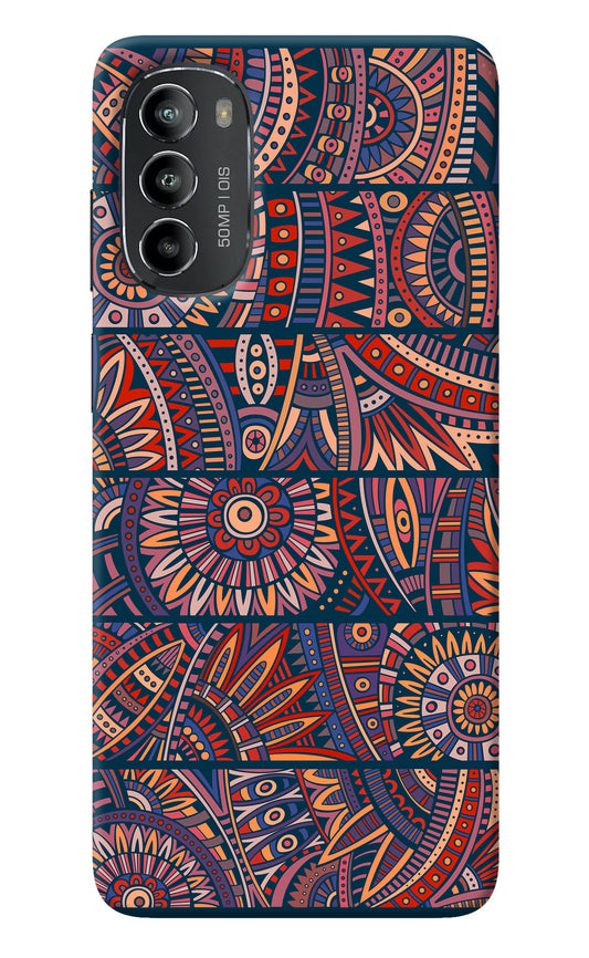 African Culture Design Moto G82 5G Back Cover