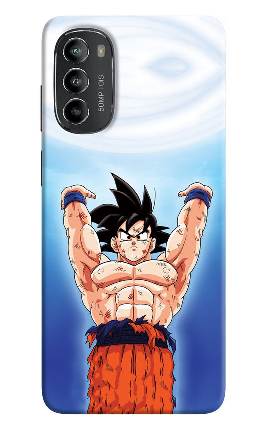 Goku Power Moto G82 5G Hard Case Back Cover by Casekaro