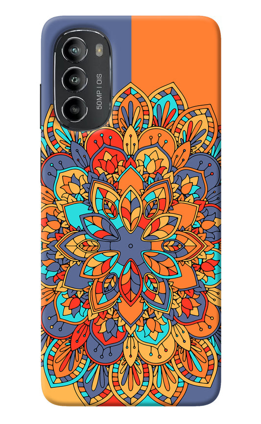 Color Mandala Moto G82 5G Back Cover