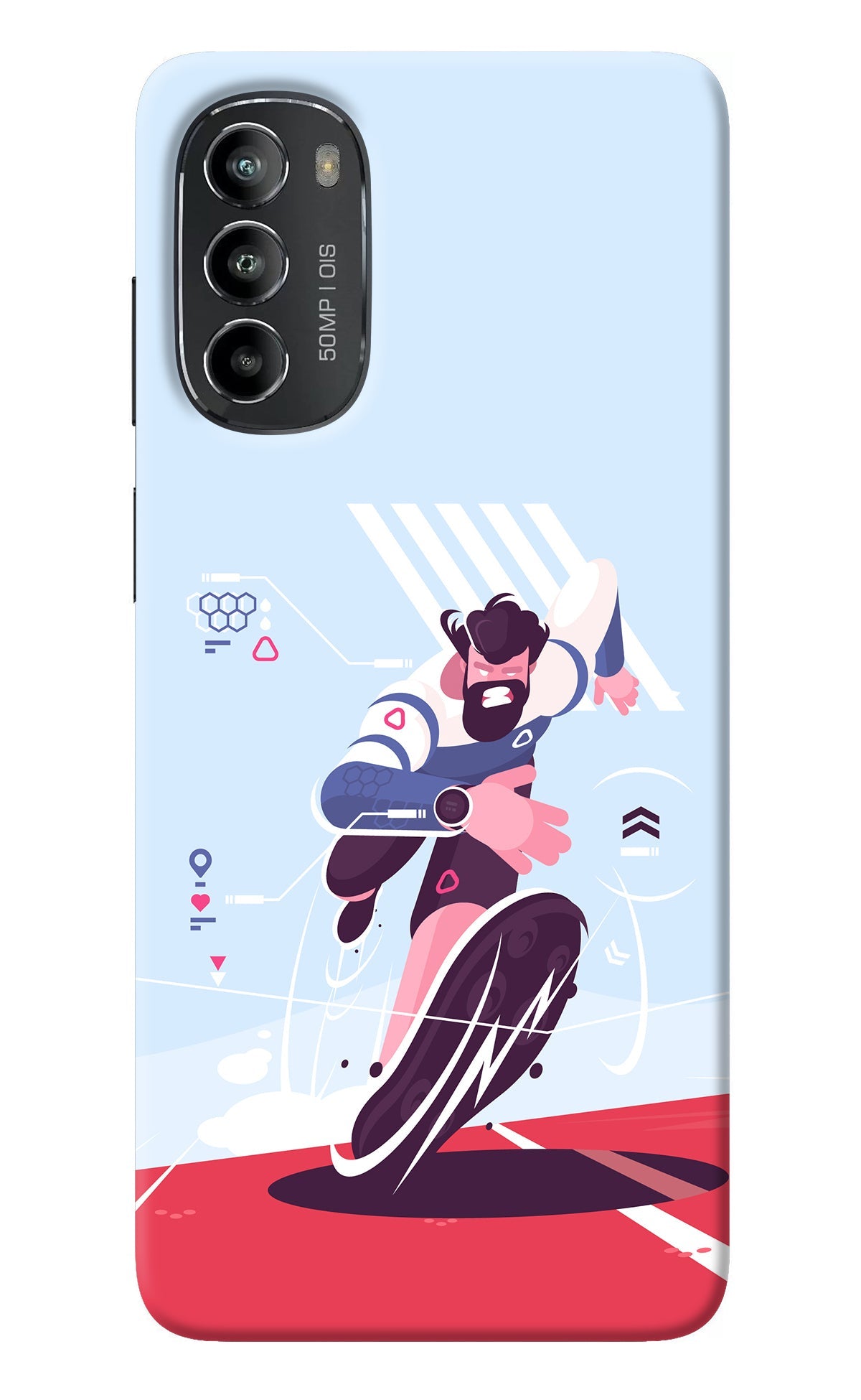 Run Pro Moto G82 5G Back Cover