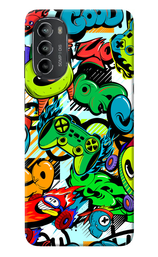 Game Doodle Moto G82 5G Back Cover