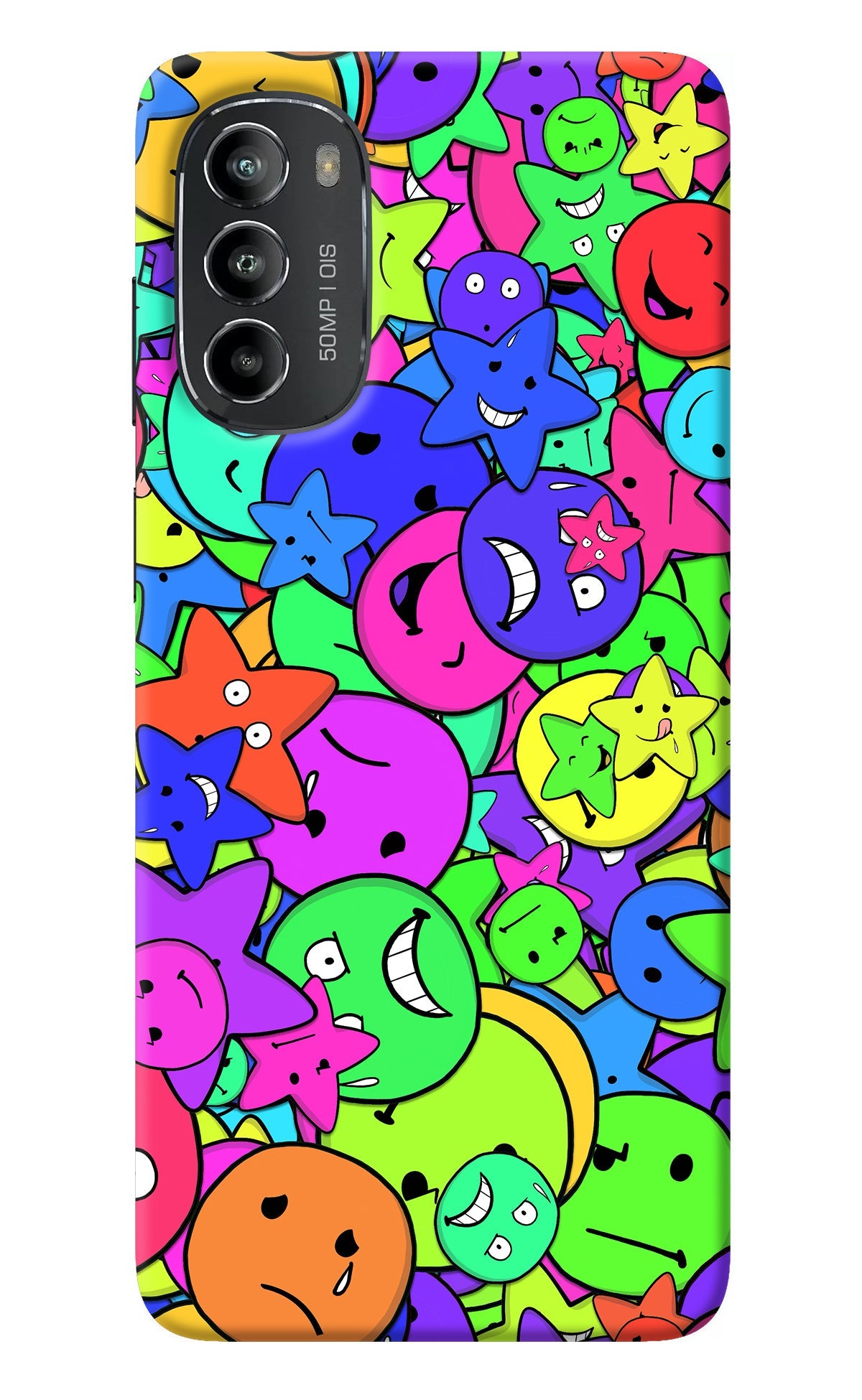 Fun Doodle Moto G82 5G Back Cover