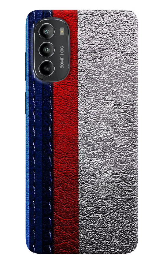 BMW Stripes Moto G82 5G Hard Case Back Cover by Casekaro