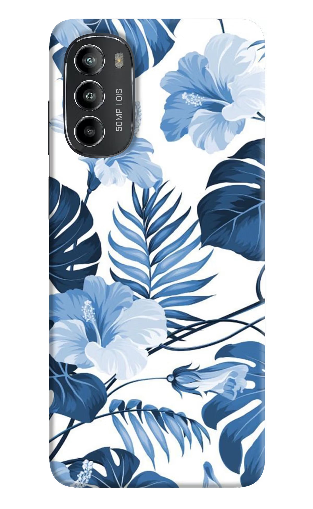 Fabric Art Moto G82 5G Hard Case Back Cover by Casekaro