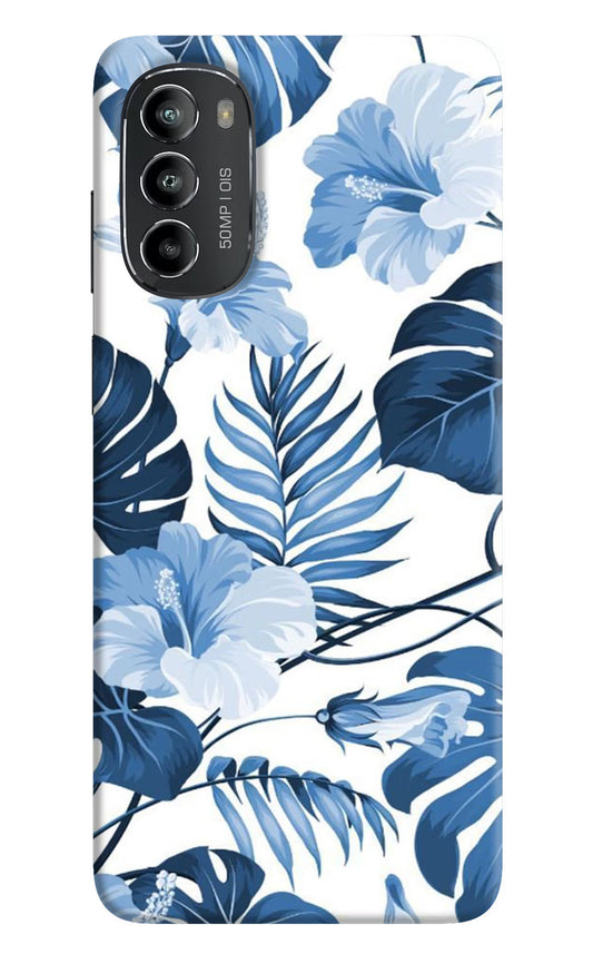 Fabric Art Moto G82 5G Hard Case Back Cover by Casekaro
