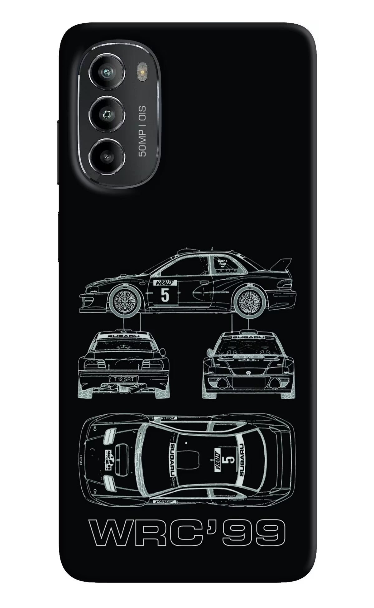 WRC'99 Moto G82 5G Hard Case Back Cover by Casekaro